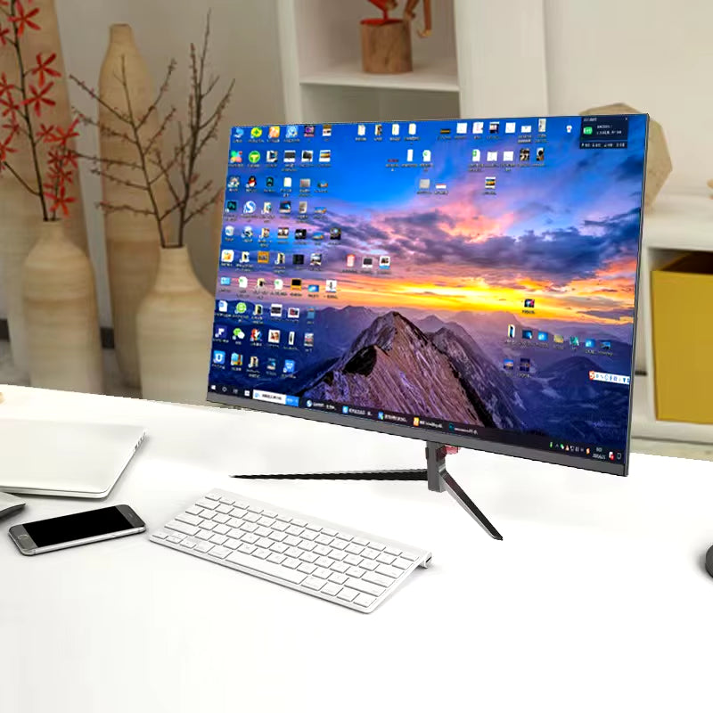 Ultralight Gaming Mouse or 24 Inch Curved Monitor, Fhd(1920×1080P) 75HZ Computer Monitors, 178° Wide Viewing Angle PC Monitor