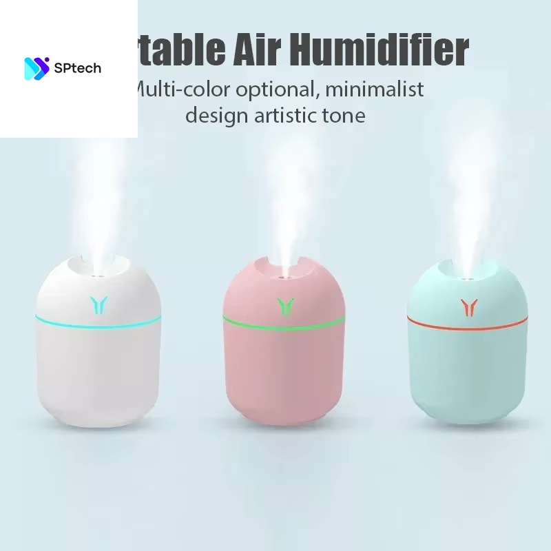 250ML Mini Aroma Oil Diffuser USB Essential Oil Atomizer Electric Air Humidifier with LED Night Lamp for Home Car